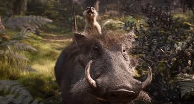 Timón y Pumba destacan en nuevo avance de "El rey león" - ADN Paraguayo