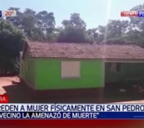 Hombre golpea y amenaza de muerte a su vecina - Paraguay.com