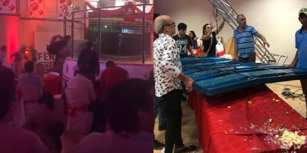 TORO SE ESCAPÓ Y CAUSÓ TREMENDO SUSTO EN LA EXPO CANINDEYÚ