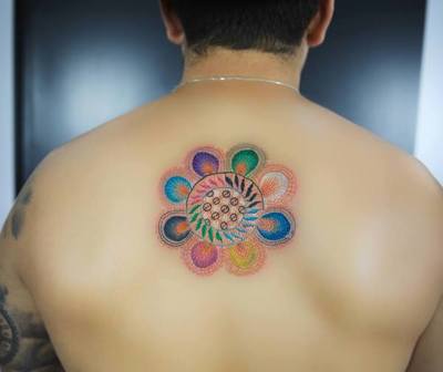 Tatuaje de Ñanduti