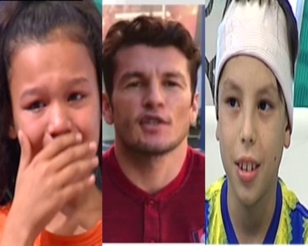 Nelson Haedo hizo derramar lágrimas a sus pequeños fanáticos