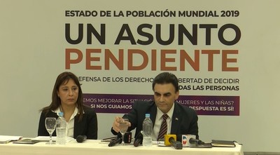 Fondo de Población de las Naciones Unidas presenta informe 2019