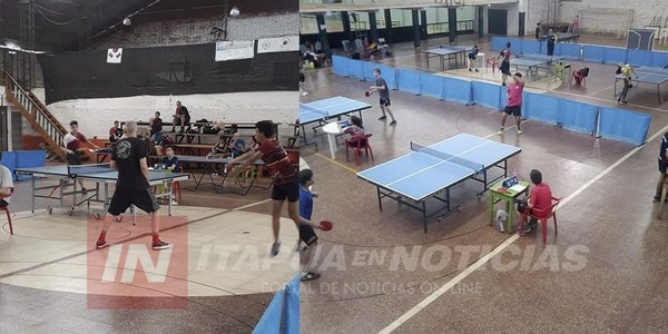 ITAPUENSES SE DESTACAN EN CIRCUITO MISIONERO DE TENIS DE MESA.
