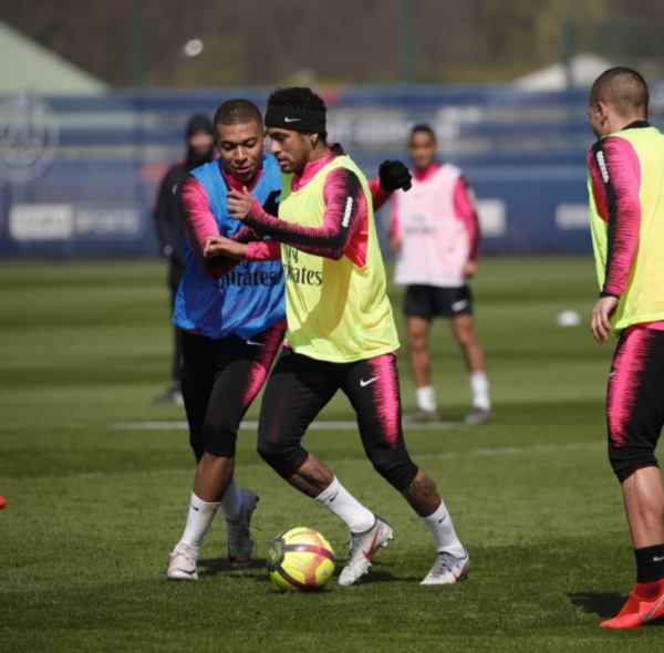 Neymar inicia el entrenamiento con el PSG | Paraguay en Noticias