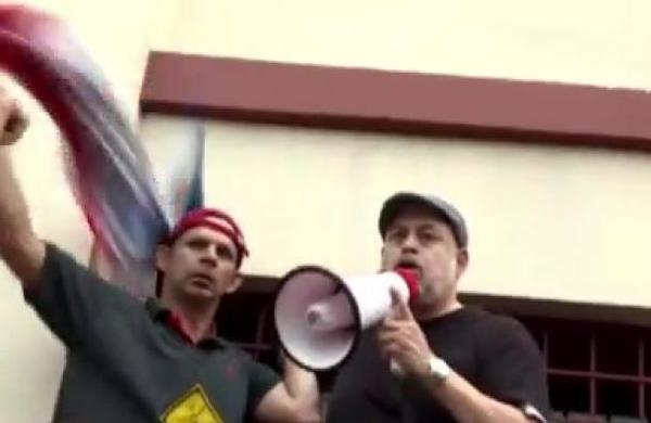 Simpatizantes de Paraguayo Cubas protestan en el Congreso - C9N