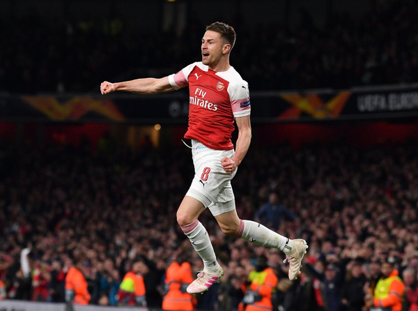 Ramsey guía el triunfo del Arsenal en la Europa League