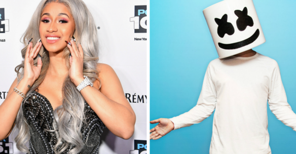 Cardi B insinuó una posible colaboración con Marshmello