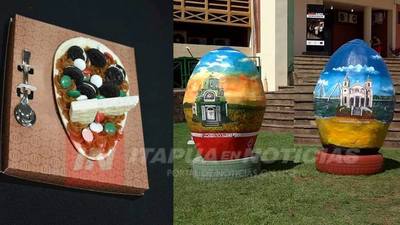 EXITOSO CURSO DE HUEVOS DE PASCUA Y  PRESENTACIÓN DE ATRACTIVO PASCUAL.