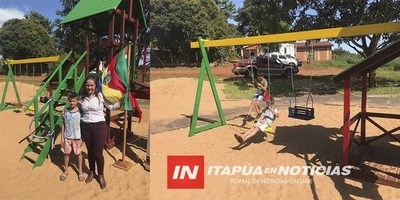 SAN RAFAEL DEL PNÁ: RESTAURAN POR COMPLETO PLAZA DEL KM 10.