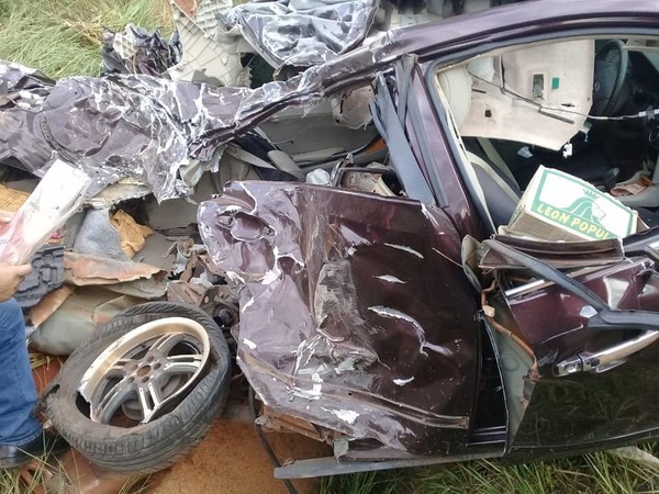 Accidente de tránsito deja una joven muerta en San Pedro - ADN Paraguayo