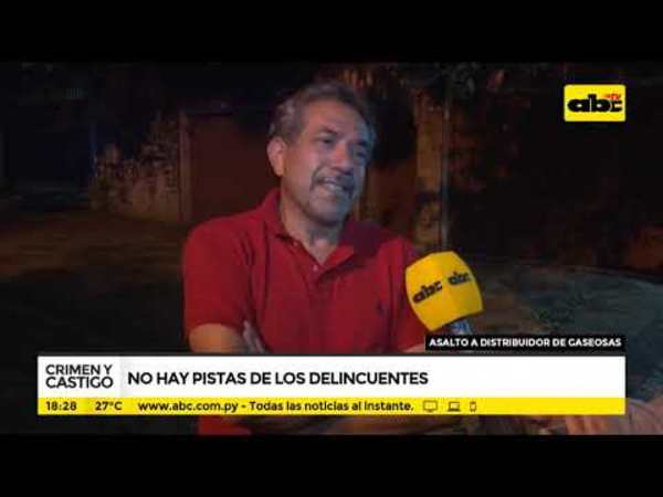 Asalto a distribuidor de Gaseosas - Tv - ABC Color