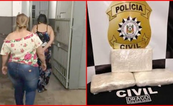 Paraguayas detenidas con drogas en el Brasil
