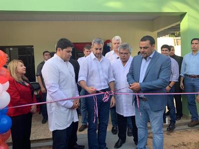 Jefe de Estado rehabilita Puesto de Salud en Canindeyú - .::RADIO NACIONAL::.