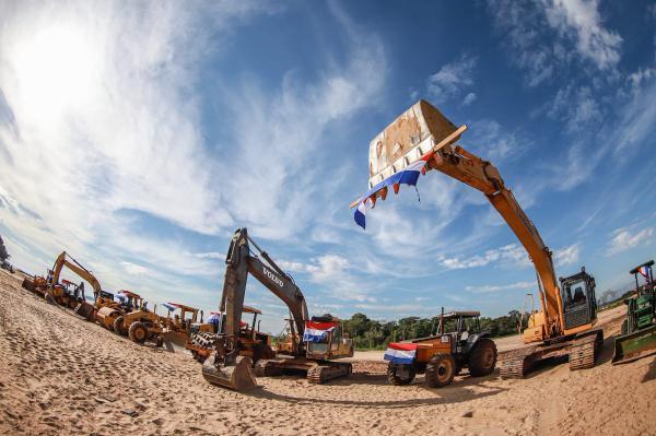 Importante inversión de Itaipú permite adelantar obras de la Costanera de Salto del Guairá