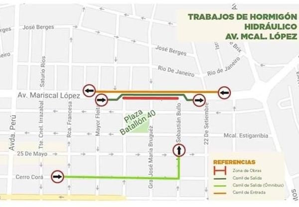 Doble carril de entrada en hora pico | Paraguay en Noticias