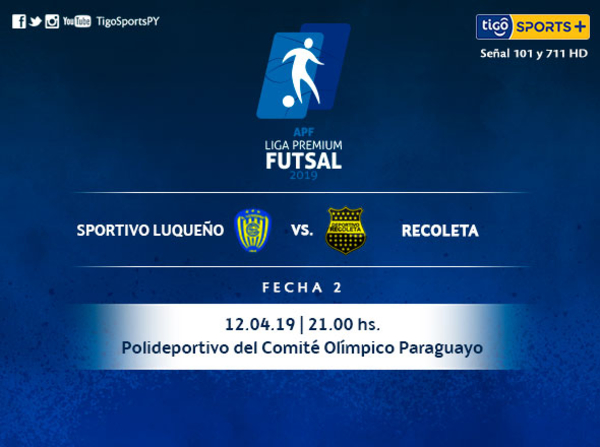 Luqueño y Recoleta prometen emociones en la Liga Premium