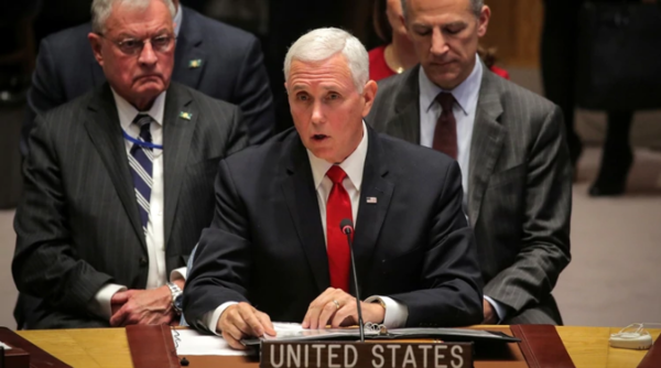 Pence pidió a la ONU que reconozca a Juan Guaidó como presidente - ADN Paraguayo