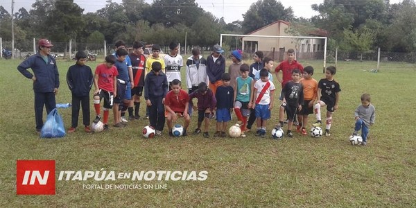 AUTORIDADES DE TRP RESPALDAN A LAS ESCUELAS DE FÚTBOL DEL DISTRITO.