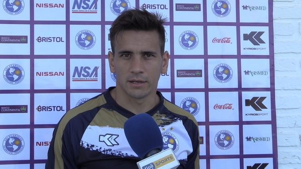 Federico Jourdan, metido en el choque ante Olimpia