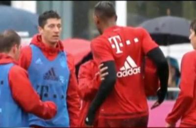 Lewandoski y Coman se tomaron a los golpes en práctica de Bayern Munich - C9N