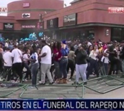 Tiroteo en funeral de artista deja un muerto y tres heridos en EEUU - Paraguay.com