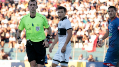 HOY / Juez guaraní en un partido de la Sudamericana