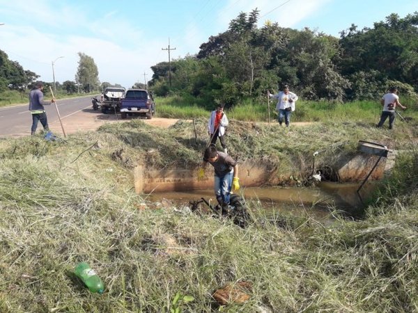 Sampedranos se unen en minga ambiental | Paraguay en Noticias