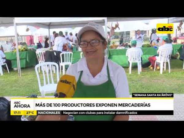 Feria de productores: Semana Santa Ra’ãrõvo” - Tv - ABC Color