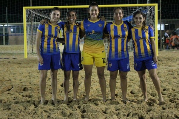 Fútbol de playa completó su primera fase - Deportes - ABC Color
