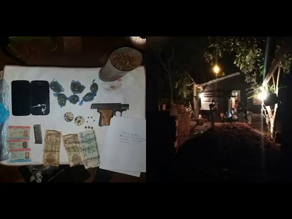 Desbaratan punto de distribución de droga en Encarnación