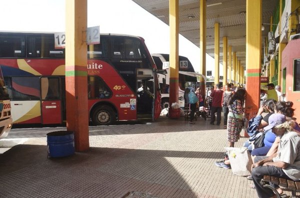 Se inicia operativo Semana Santa en la Terminal - Edicion Impresa - ABC Color