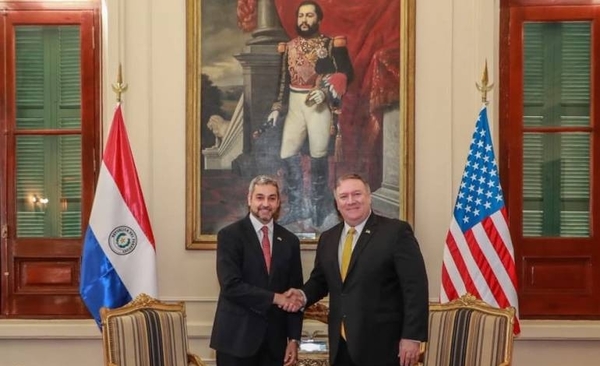 HOY / Abdo recibe a canciller de Estado Unidos Michael Pompeo