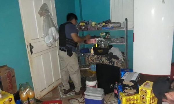 Vivienda operaba como bodega y comercializaba cocaína