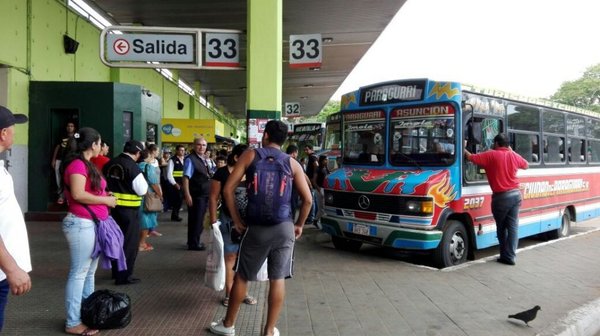 Horario liberado de buses a partir del “Martes Santos”
