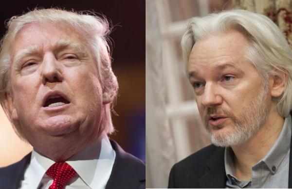 El cambio de Trump tras el arresto de Assange: de afirmar que 'ama' WikiLeaks a 'no es asunto mío' - C9N
