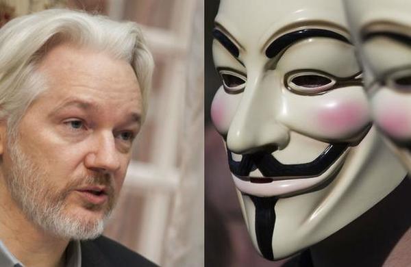 La advertencia de Anonymous: 'Liberen a Julian Assange o lo pagarán' - C9N