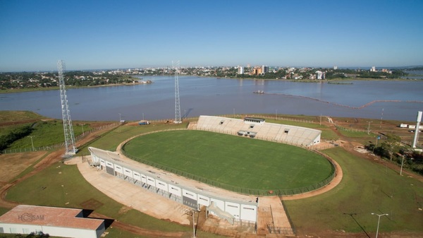 Estadio de la Liga Encarnacena de Fútbol está en etapa final - ADN Paraguayo