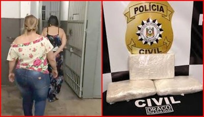 Dos paraguayas son detenidas en el Brasil cuando iban a entregar cocaína - ADN Paraguayo