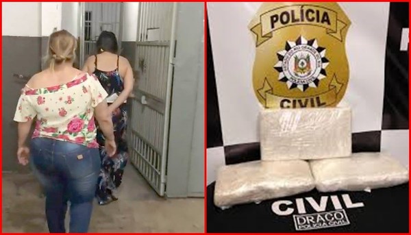 Dos paraguayas son detenidas en el Brasil cuando iban a entregar cocaína - ADN Paraguayo