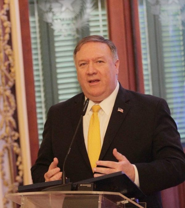 Pompeo manifiesta que Paraguay es un socio de EE.UU. y una de “las verdaderas democracias de la región”