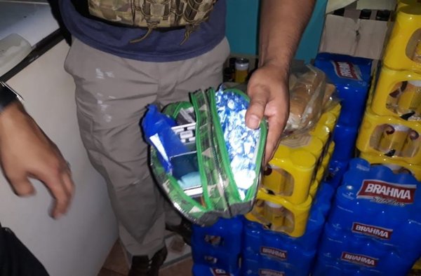 Bodega, anexo venta de cocaína | Paraguay en Noticias