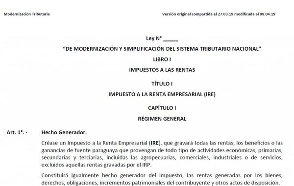 Dan a conocer primeros detalles del plan de reforma