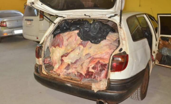 HOY / Contrabando de carne de Brasil azota a productores del este con vista gorda de autoridades, denuncian