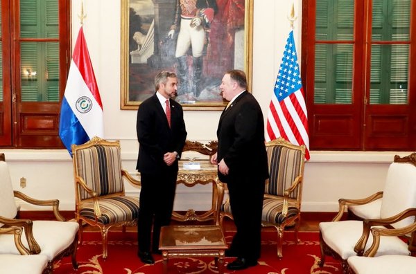 Hay mucho trabajo contra el crimen, le dijo Pompeo a Abdo - Edicion Impresa - ABC Color
