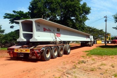 Pese a existencia de denuncia penal, siguen llegando vigas para viaductos - Edicion Impresa - ABC Color