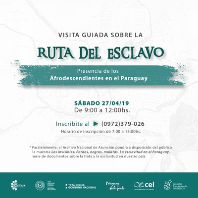 Invitan a tour guiado por antiguas rancherías de esclavos en Asunción | .::Agencia IP::.