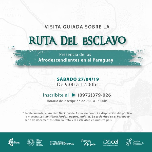 Invitan a tour guiado por antiguas rancherías de esclavos en Asunción | .::Agencia IP::.