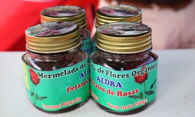 Mermelada de flores orgánicas, una innovación en Coronel Bogado