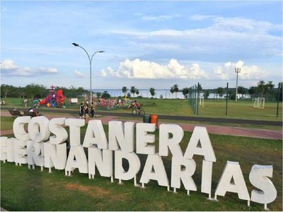Playa de Hernandarias habilita área de camping para Semana Santa