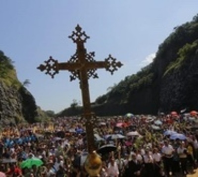 Multitudinario Domingo de Ramos en Ñemby  - Paraguay.com